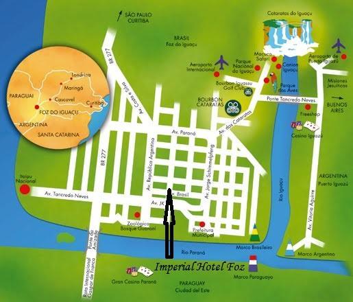 Imperial Hotel ฟอสดูอีกวาซู ภายนอก รูปภาพ